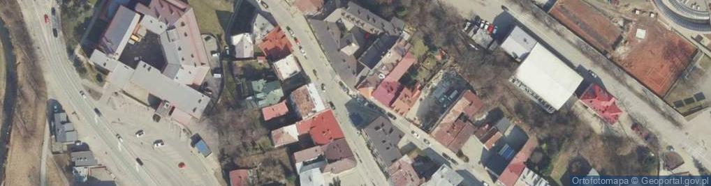 Zdjęcie satelitarne Ośrodek Szkoleniowy Cechu Rzemiosł Różnych w Krośnie