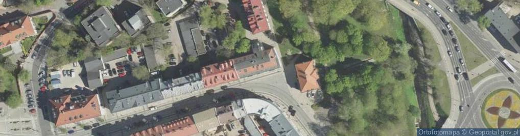 Zdjęcie satelitarne Podlaski Instytut Kultury w Białymstoku