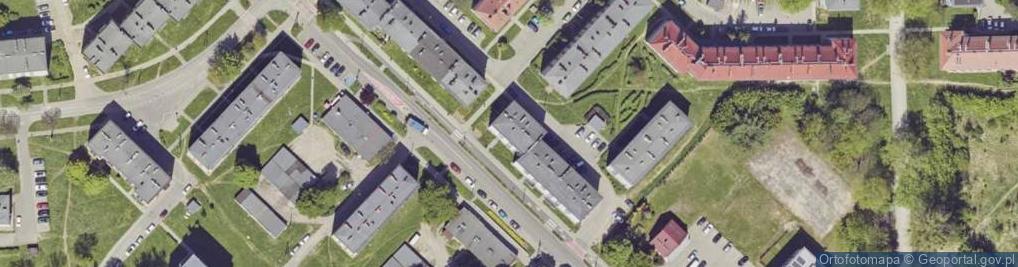 Zdjęcie satelitarne Rzęsy Rzęsiste Szkolenia i Aplikacje Joanna Jura