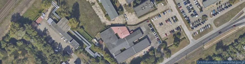 Zdjęcie satelitarne Sieć Badawcza Łukasiewicz - Instytut Inżynierii Materiałów Polimerowych i Barwników