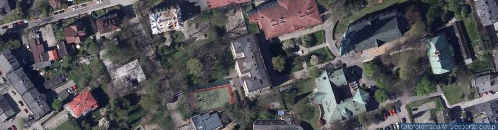 Zdjęcie satelitarne Wyższa Szkoła Administracji w Bielsku-Białej