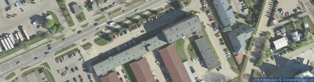 Zdjęcie satelitarne Zakład Doskonalenia Zawodowego w Białymstoku