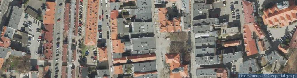 Zdjęcie satelitarne Zakład Doskonalenia Zawodowego w Zielonej Górze