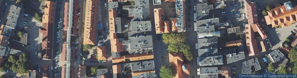 Zdjęcie satelitarne Zakład Doskonalenia Zawodowego w Zielonej Górze