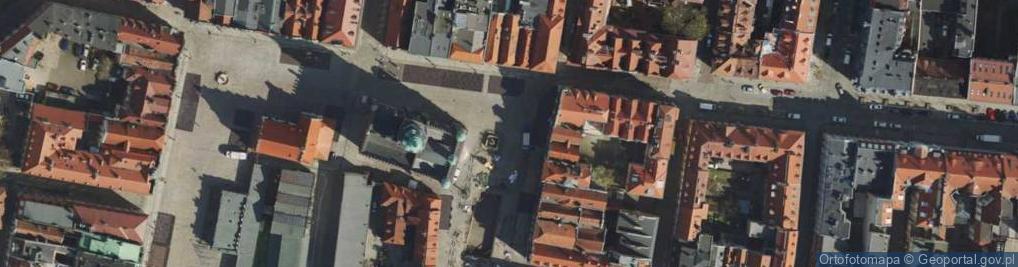 Zdjęcie satelitarne Fontanna Prozerpiny w Poznaniu