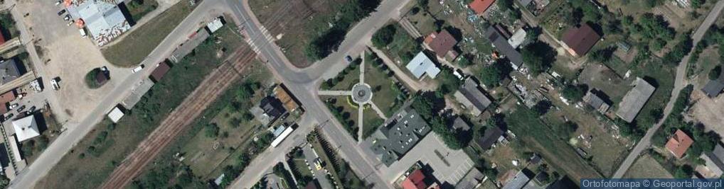Zdjęcie satelitarne Fontanna