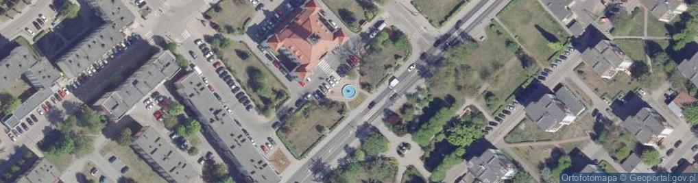 Zdjęcie satelitarne Fontanna