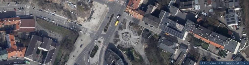 Zdjęcie satelitarne Fontanna