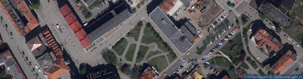 Zdjęcie satelitarne Fontanna