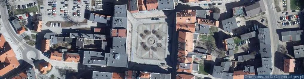 Zdjęcie satelitarne Fontanna