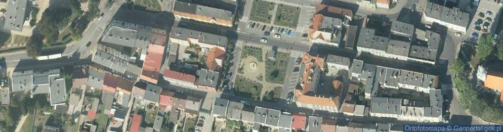 Zdjęcie satelitarne Fontanna