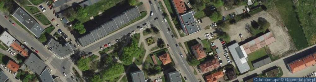Zdjęcie satelitarne Fontanna
