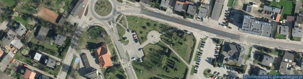 Zdjęcie satelitarne Fontanna