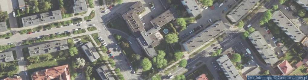 Zdjęcie satelitarne Hotel Hutnik