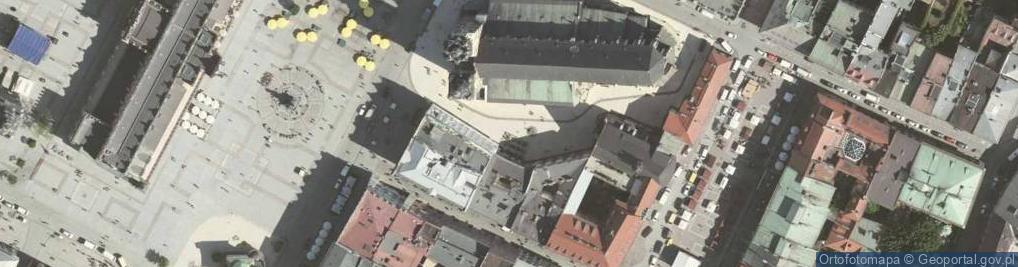 Zdjęcie satelitarne Żak Krakowski