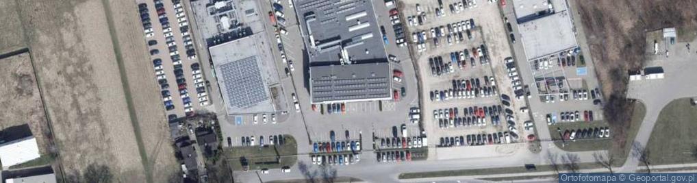 Zdjęcie satelitarne Auto Brzezińska
