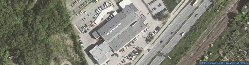 Zdjęcie satelitarne Ford Euro Car Centrum Motoryzacyjne Krzemionki