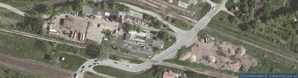 Zdjęcie satelitarne ŁGautoserwis diagnostyka samochodowa, wulkanizacja, klimatyzacja, naprawa samochodów