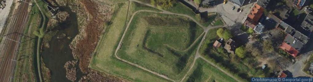 Zdjęcie satelitarne Bastion św. Gertrudy