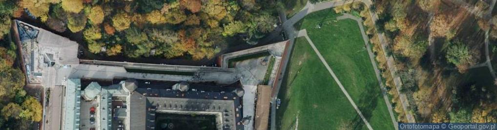 Zdjęcie satelitarne Bastion Szaniawskich (Bastion św. Trójcy)