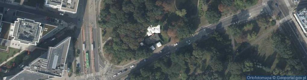 Zdjęcie satelitarne Blokhauz Bastionu Colomb