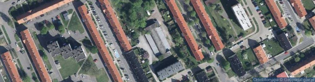 Zdjęcie satelitarne Bunkier