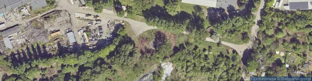 Zdjęcie satelitarne Bunkier