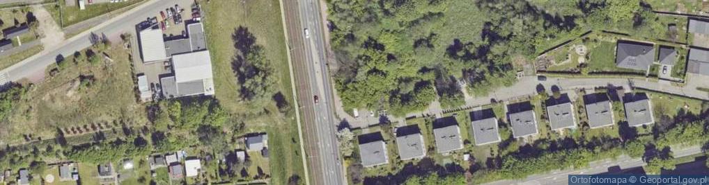 Zdjęcie satelitarne Bunkier