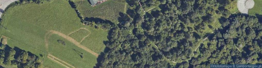 Zdjęcie satelitarne Bunkier