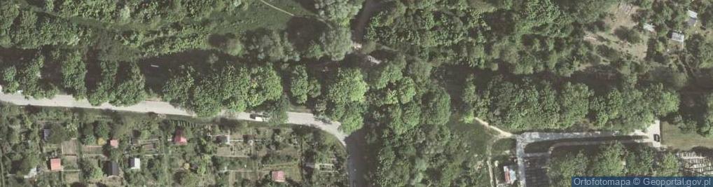 Zdjęcie satelitarne Diabelski Most