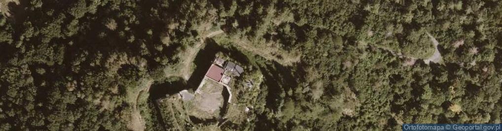 Zdjęcie satelitarne Fort Ostróg