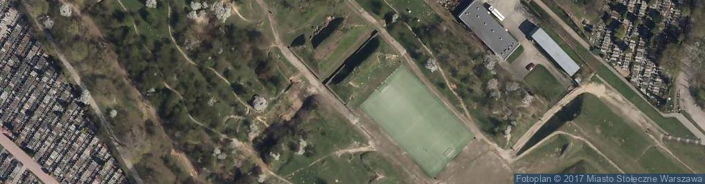 Zdjęcie satelitarne Fort V - Włochy
