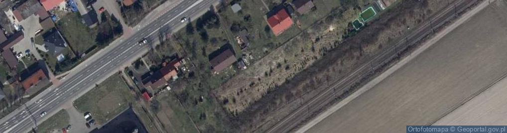 Zdjęcie satelitarne Fortyfikacja