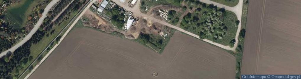 Zdjęcie satelitarne Fortyfikacja