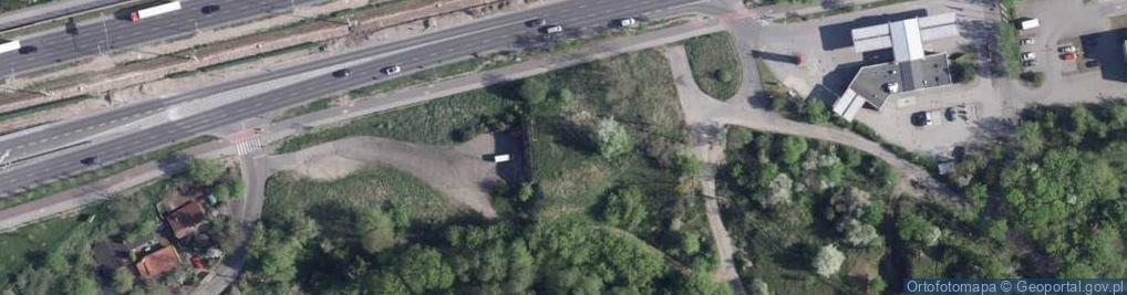 Zdjęcie satelitarne Fortyfikacja