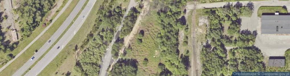 Zdjęcie satelitarne Fortyfikacja