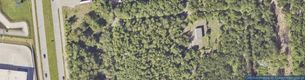 Zdjęcie satelitarne Fortyfikacja