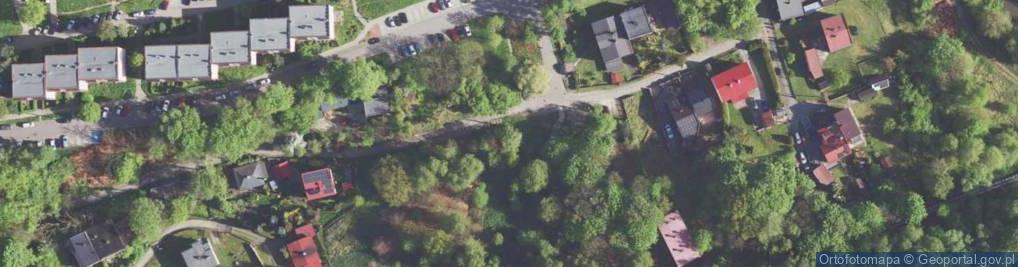 Zdjęcie satelitarne kochbunkier bojowy