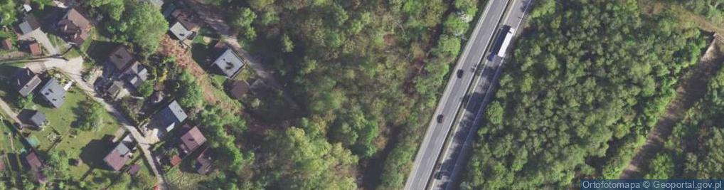 Zdjęcie satelitarne kochbunkier bojowy