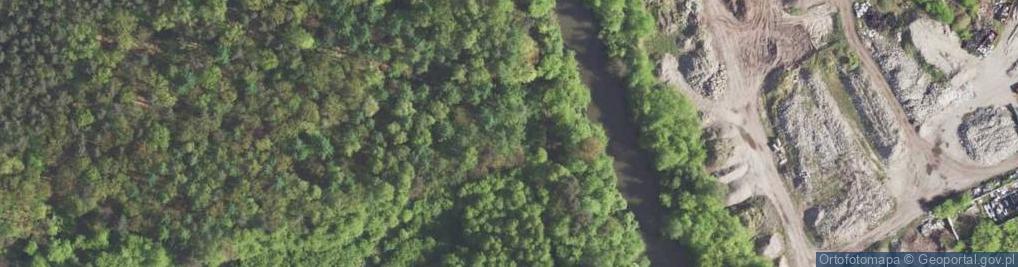 Zdjęcie satelitarne kochbunkier bojowy