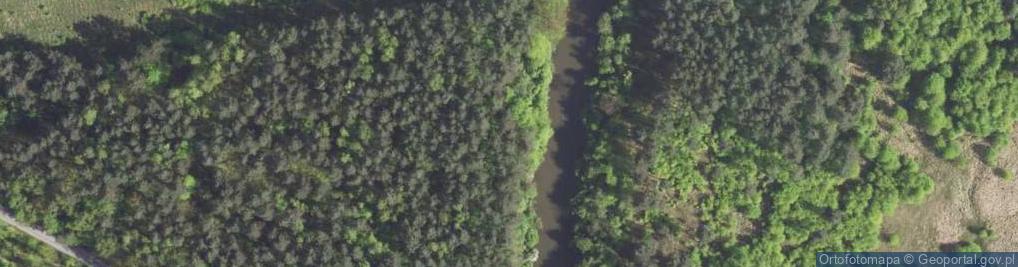 Zdjęcie satelitarne kochbunkier bojowy