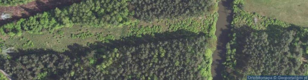 Zdjęcie satelitarne kochbunkier bojowy