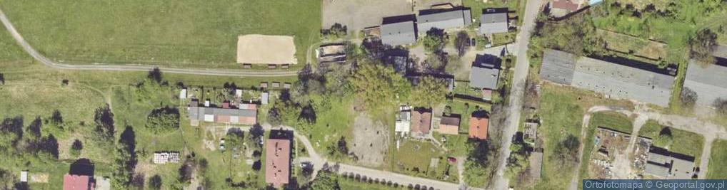 Zdjęcie satelitarne Schron bojowy