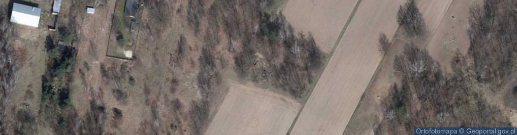 Zdjęcie satelitarne Schron dowodzenia baterią Flak