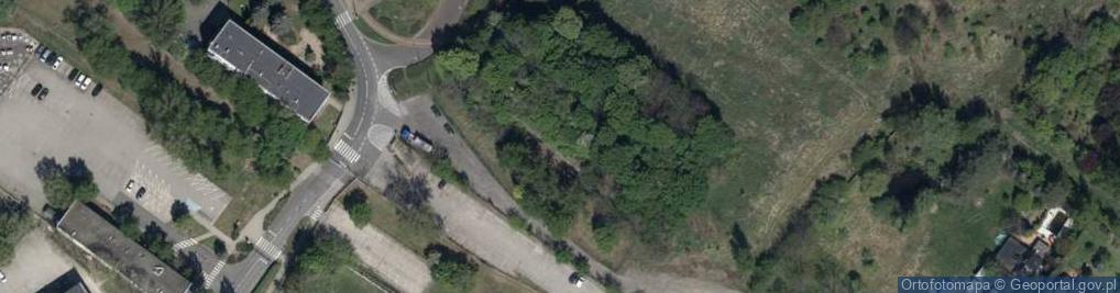 Zdjęcie satelitarne Schron piechoty
