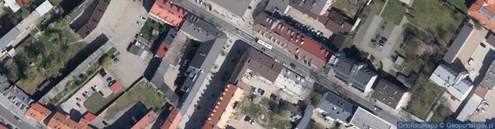 Zdjęcie satelitarne W Cztery Oczy Płockie Centrum Optyczno Okulistyczne