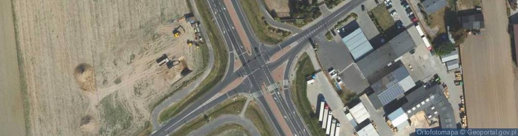 Zdjęcie satelitarne Czerwone światło GITD