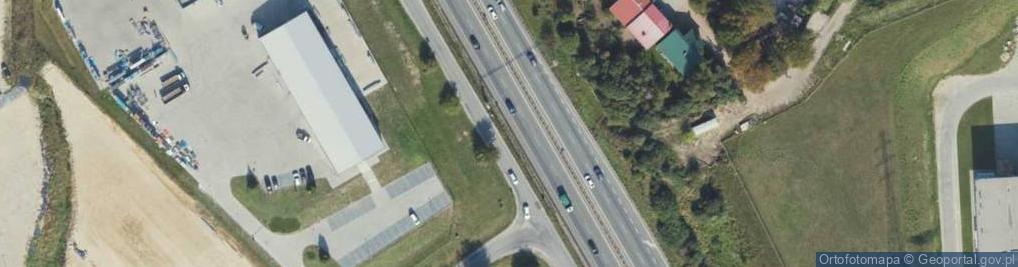 Zdjęcie satelitarne 120 km/h Koniec