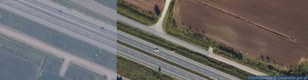 Zdjęcie satelitarne 120 km/h Poczatek