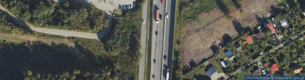 Zdjęcie satelitarne 120 km/h Początek